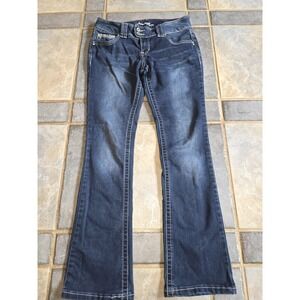 Amethyst Denim Blue Jeans Women Sz 5 Short